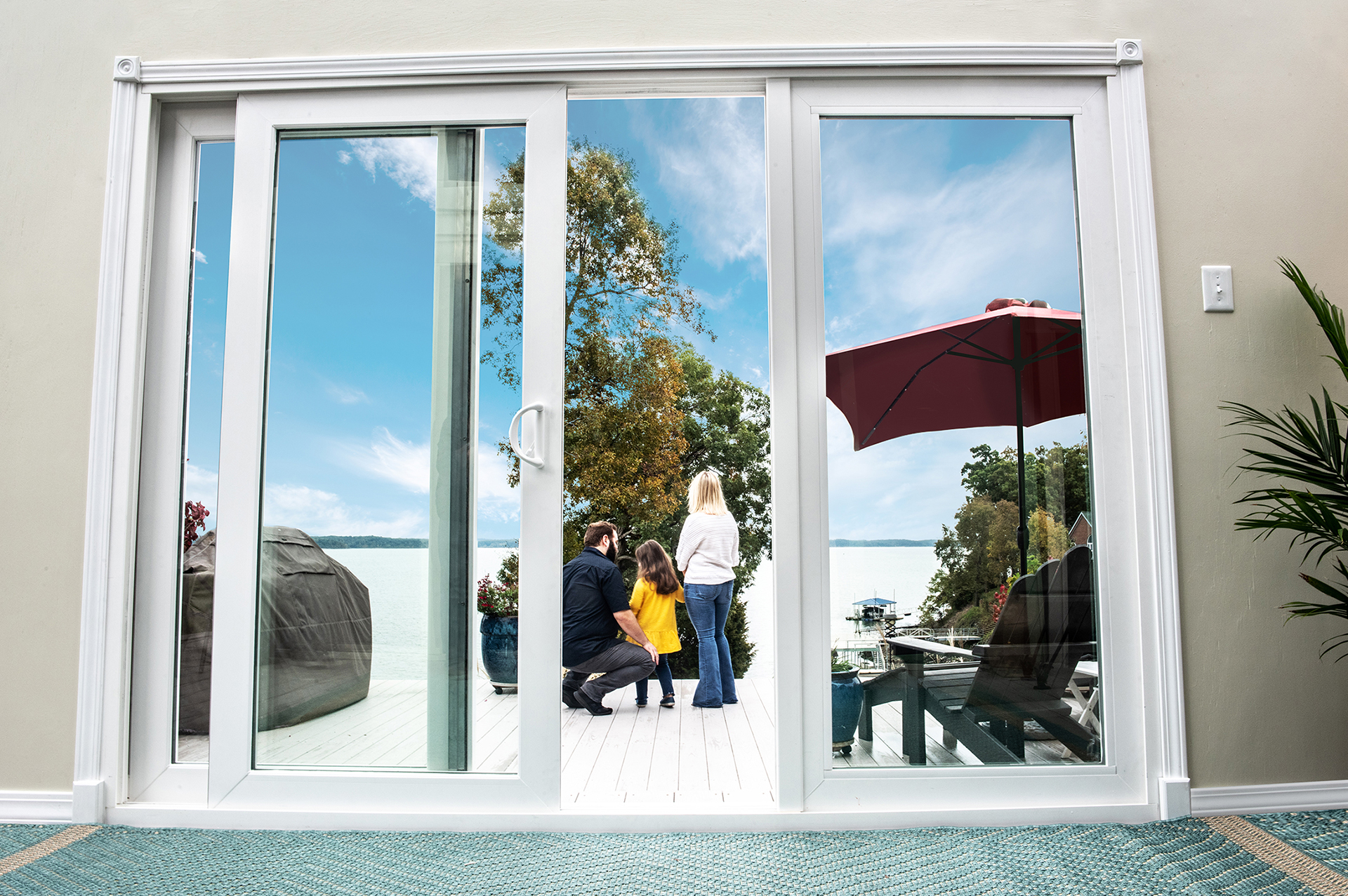 Wintec » Puerta corredera PVC americano KLASSIK termopanel (Patio door)